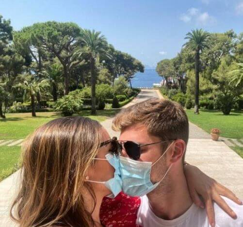 Kayleigh Elise Hughes ex-boyfriend Ben Davies with his new partner.